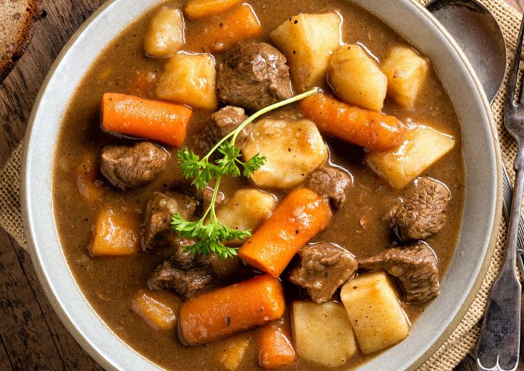 Basic Beef Stew With Instant Pot