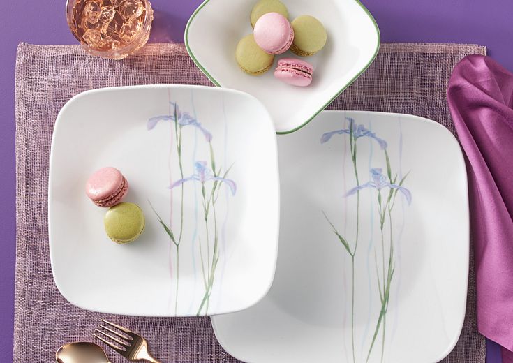 purple corelle patterns