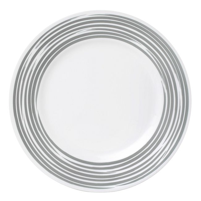 Boutique Brushed 16-pc Dinnerware Set, Silver