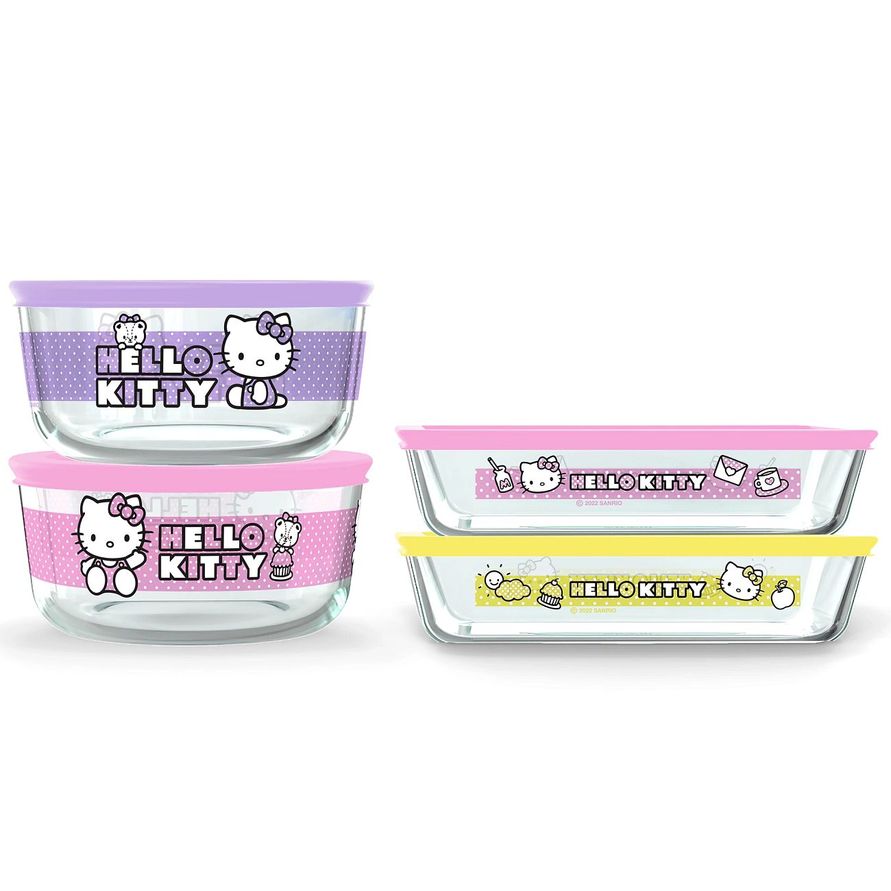 Pyrex® 8-piece Glass Storage Set: Hello Kitty®