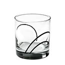 Simple Lines 9-ounce Acrylic Drinking Glass
