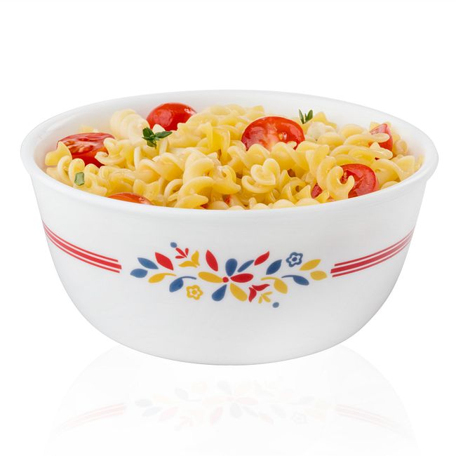 Signature Prairie Garden Red 28-oz Bowl