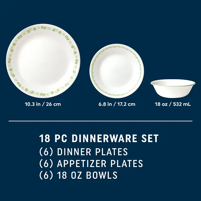 Porcelain Dinner Plates Tableware  Porcelain Tableware Set Green