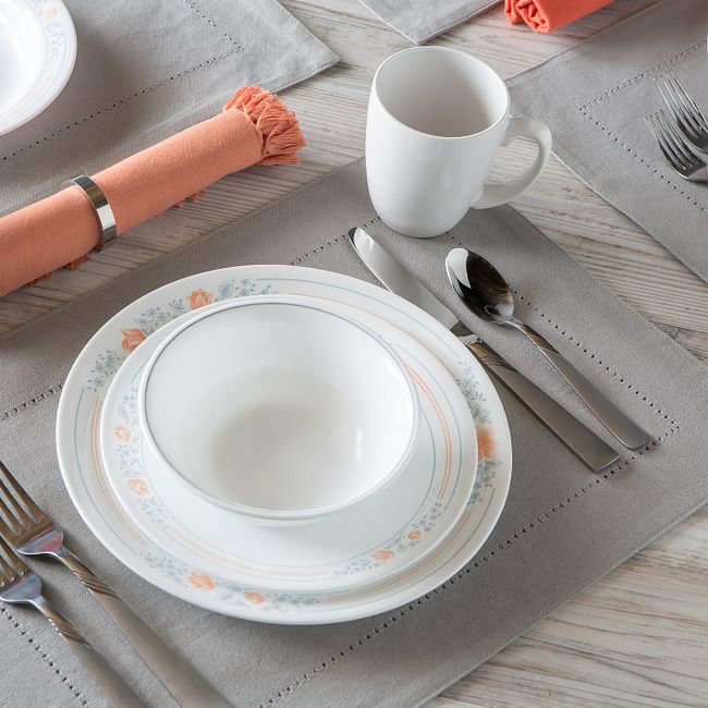 Apricot Grove 16-piece Dinnerware Set, Service for 4