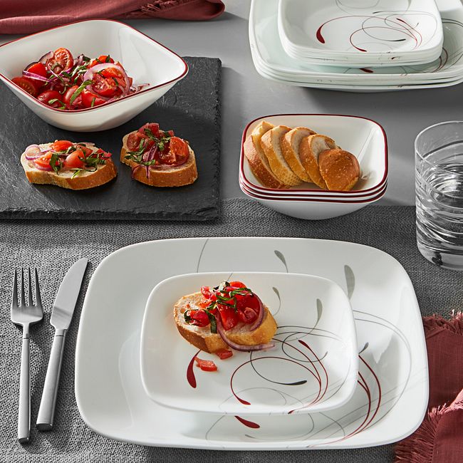 Splendor 44-piece Dinnerware Set, Service for 8