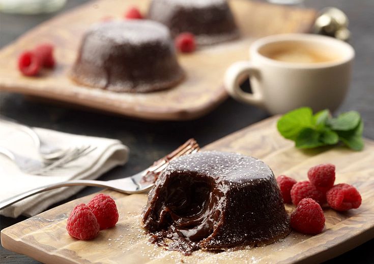 Baileys Lava Cakes