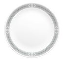 Prairie Garden Gray 16-piece Dinnerware Set, Service for 4
