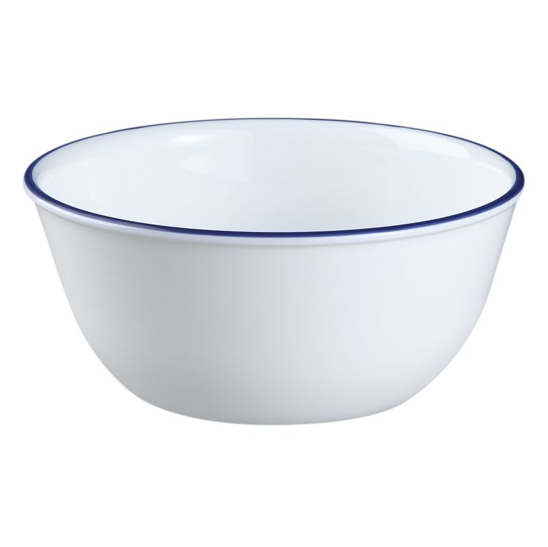 Blue Banded 28ounce Large Soup Bowl Corningware