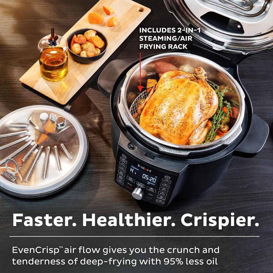 Instant Pot® Duo™ Crisp™ 65 Quart With Ultimate Lid Multi Cooker And Air Fryer Instant Home 9416