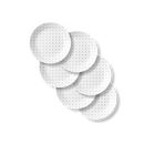 Farmstead Gray 8.5" Salad Plate, 6-pk