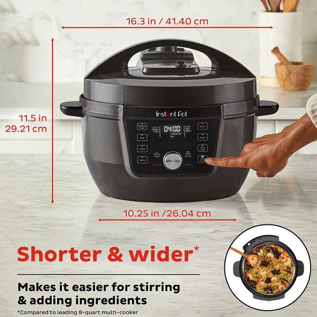 Instant Pot RIO Chef Series 6 Qt Pressure Cooker and Multi-Cooker 