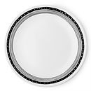Livingware Metropolitan Rings 8.5" Plate