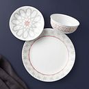 Amalfi Rosa 18-piece Dinnerware Set, Service for 6
