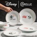 Disney Commemorative Series, Mickey Mouse Club 6.75" Appetizer Plate, 4-pack