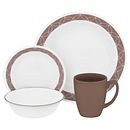 Sand Sketch 16-piece Dinnerware Set, Service for 4