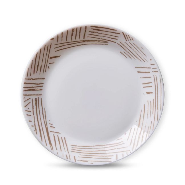 MilkGlass™ Geometrica 7.5" Salad Plate