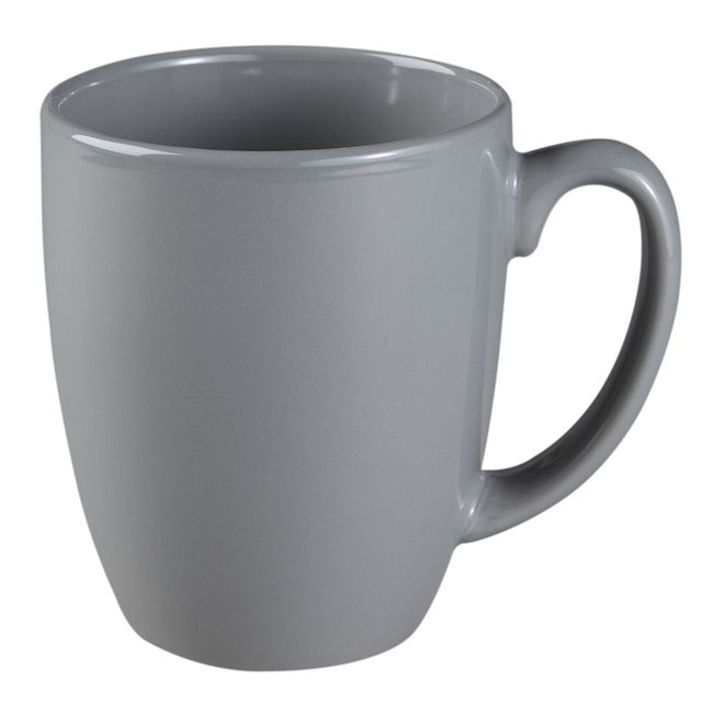 Livingware 11-oz Stoneware Mug, Slate Gray