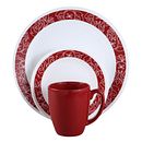 Bandhani 16-piece Dinnerware Set, Service for 4