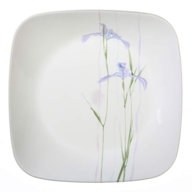 Square Shadow Iris 9" Plate