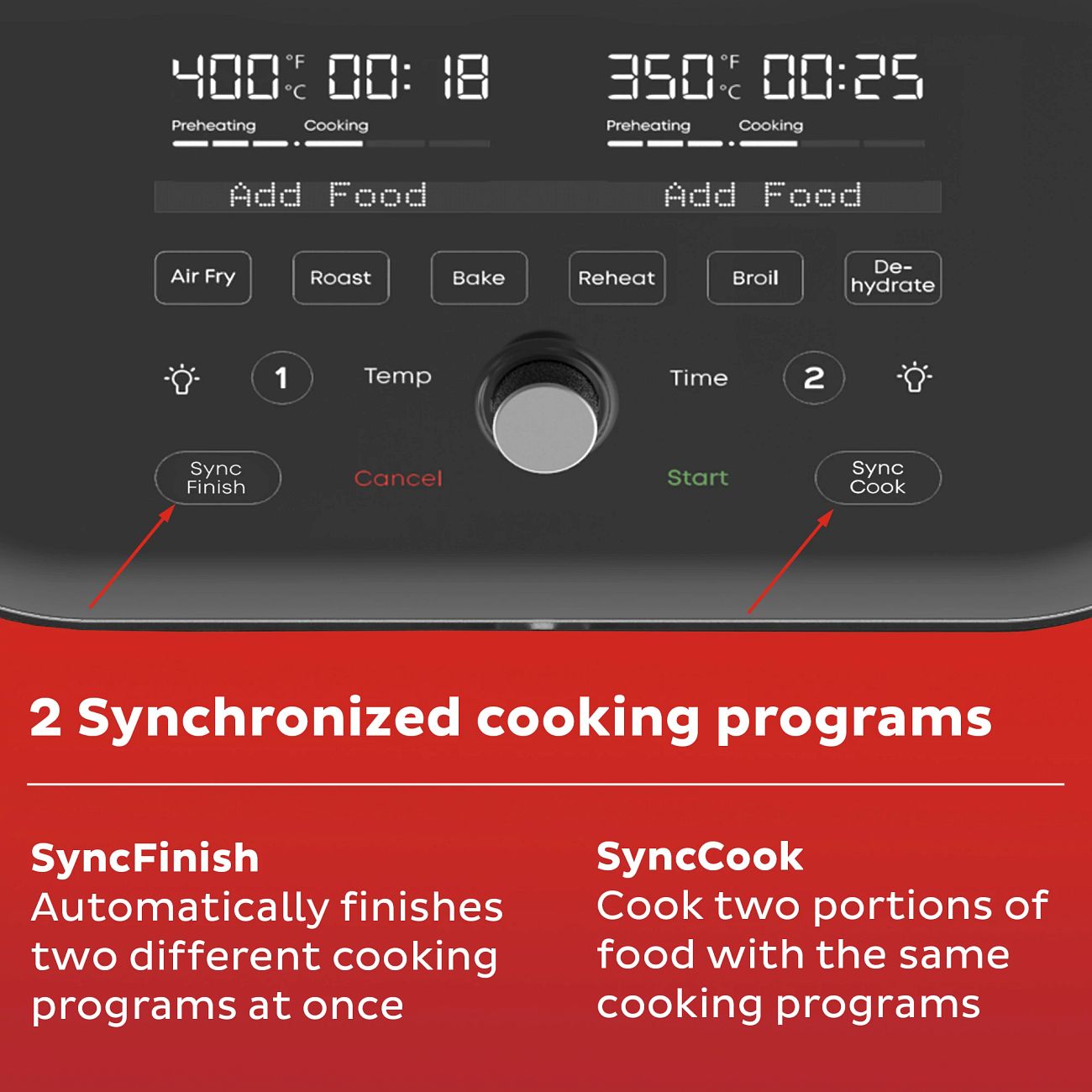 Instant™ Vortex® Plus Dual 8quart Stainless Steel Air Fryer with