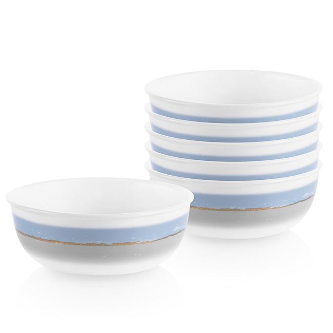 Elemental Dawn 16-ounce Small Soup Bowls, 6-pack