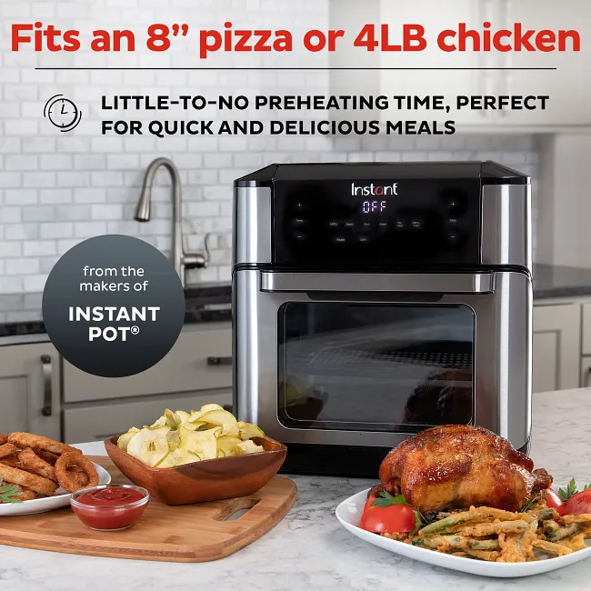 Instant pot toaster oven air fryer hotsell