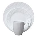 Boutique Swept Embossed 16-pc Dinnerware Set
