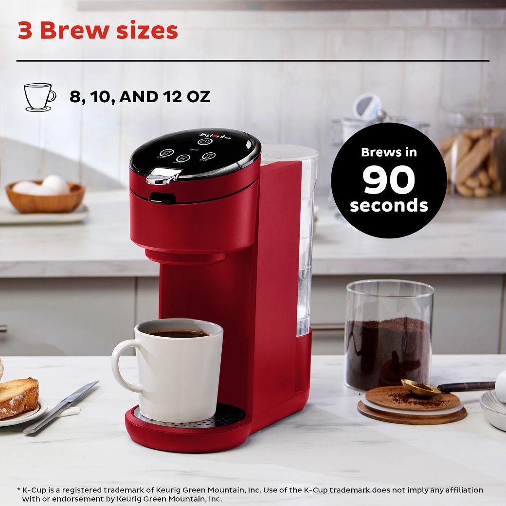 Instant™ Solo™ Single Serve Coffee Maker, Maroon Instant Home