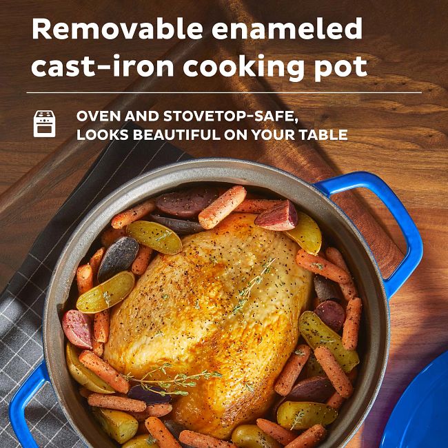 Instant Pot® Community  I received my Precision Dutch Oven today( in blue  ) I can't wait to try it