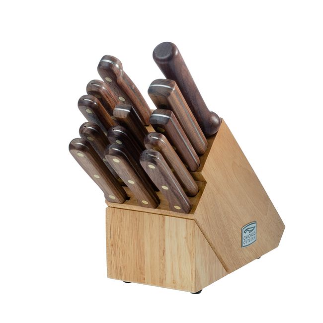 Walnut Tradition 14-piece Block Set