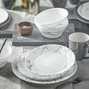Stone Grey 16-piece Dinnerware Set, Service for 4