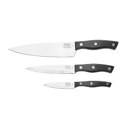 Ellsworth 3-piece Knife Set includes, chef, utility and parer