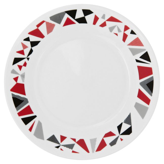 Livingware™ Mosaic Red 16-pc Dinnerware Set
