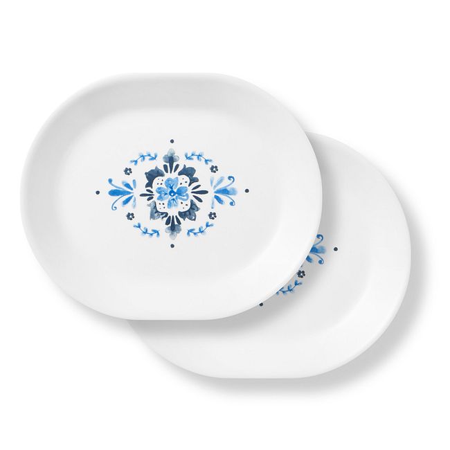 Portofino 12.25” Serving Platters, 2-pack