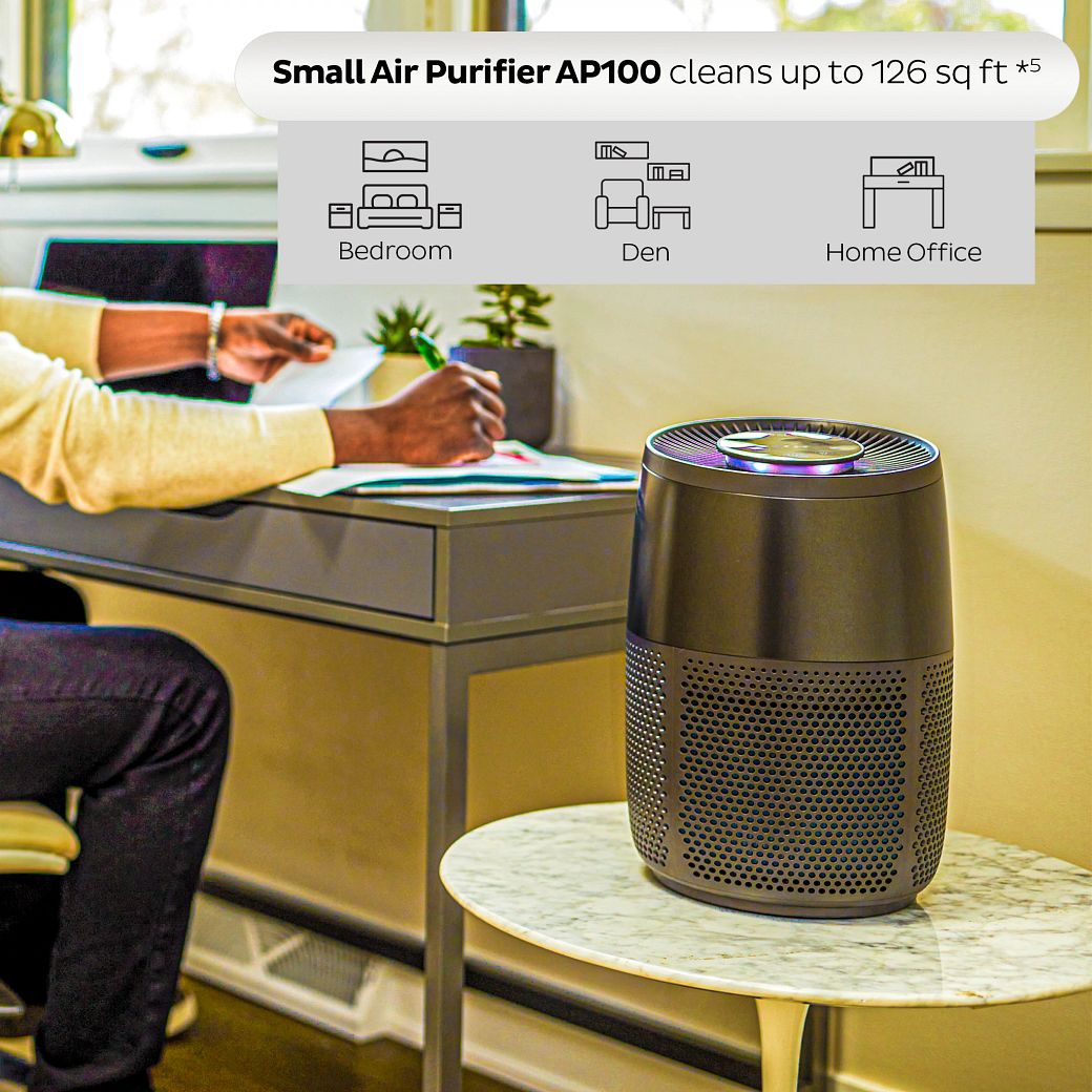 Instant™ Air Purifier, Small with Night Mode, Charcoal Instant Home