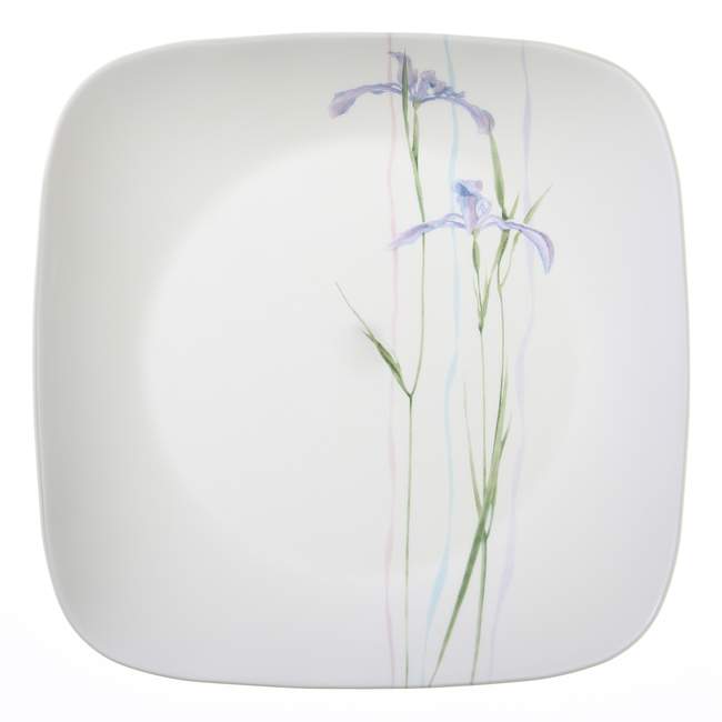 Square Shadow Iris 16-Pc Dinnerware Set