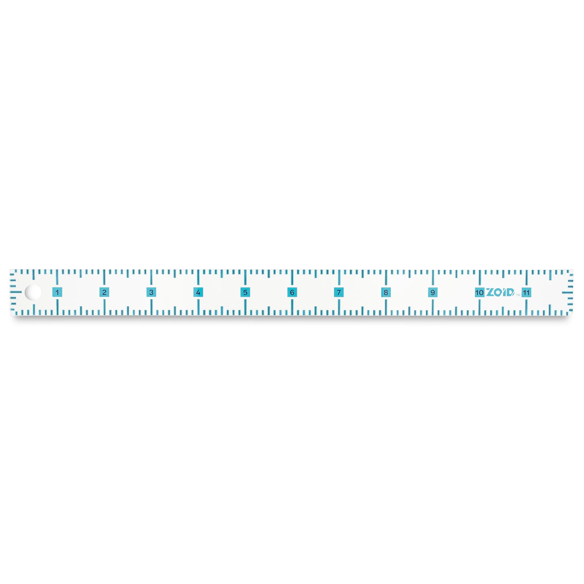 Reversible Acrylic Ruler, 6.5” x 6.5”