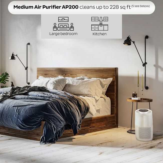 Instant™ Air Purifier, Medium, Pearl