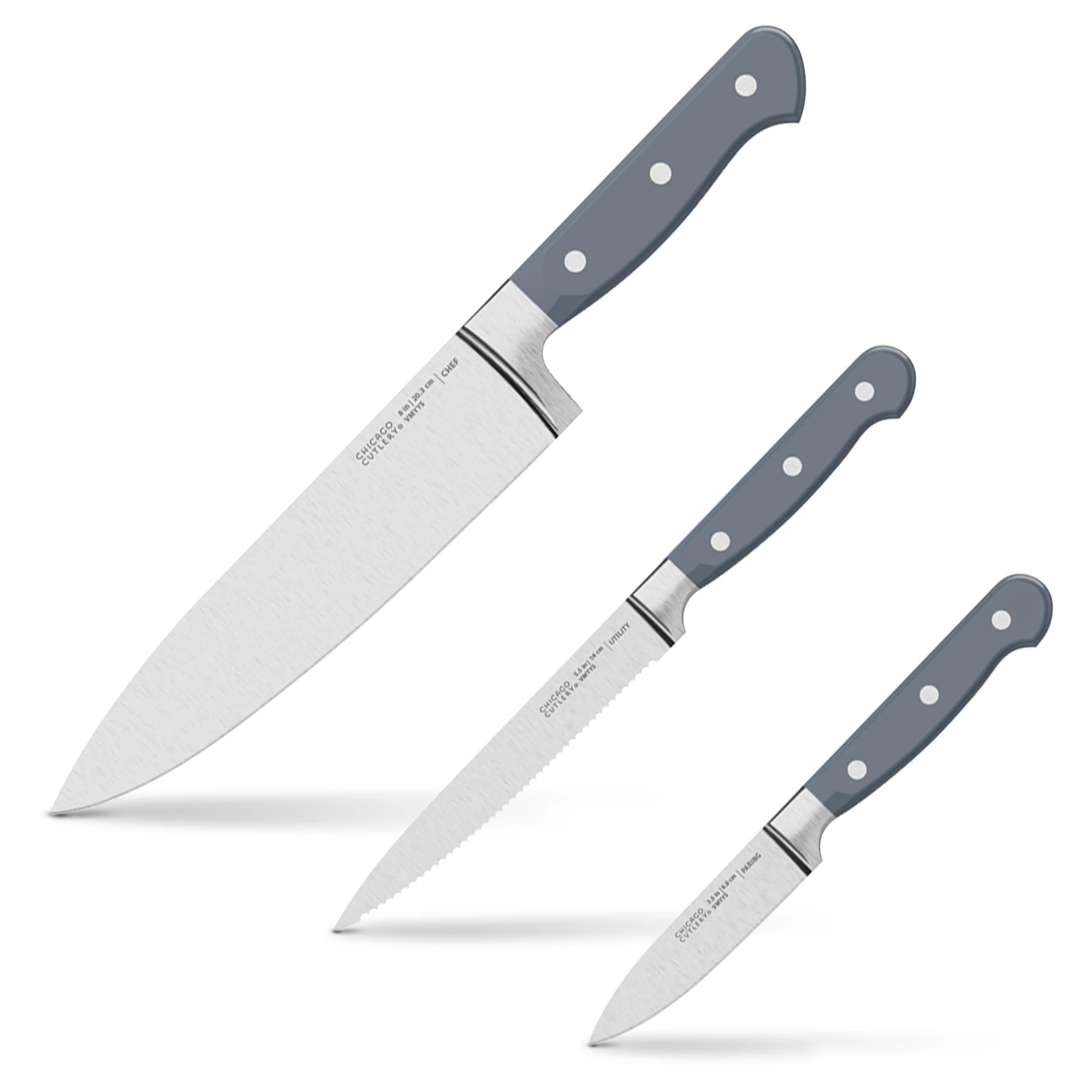 Chicago Cutlery Essentials 3 Piece Set - KnifeCenter - C01392