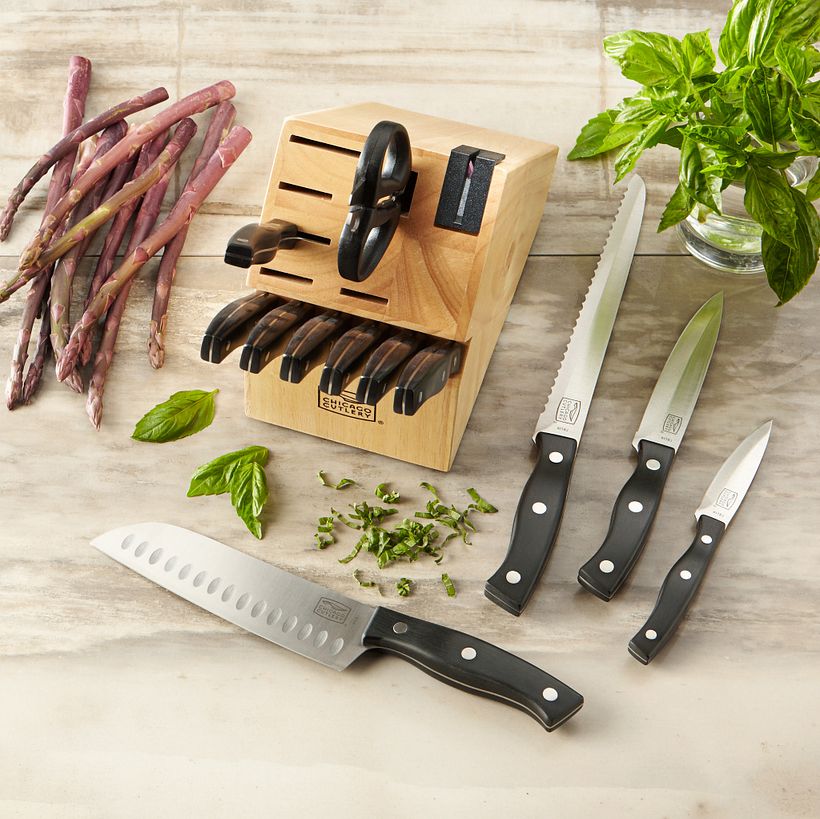 chicago cutlery 13 piece knife set