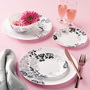 Uptown Garden 18-piece Dinnerware Set, Service for 6
