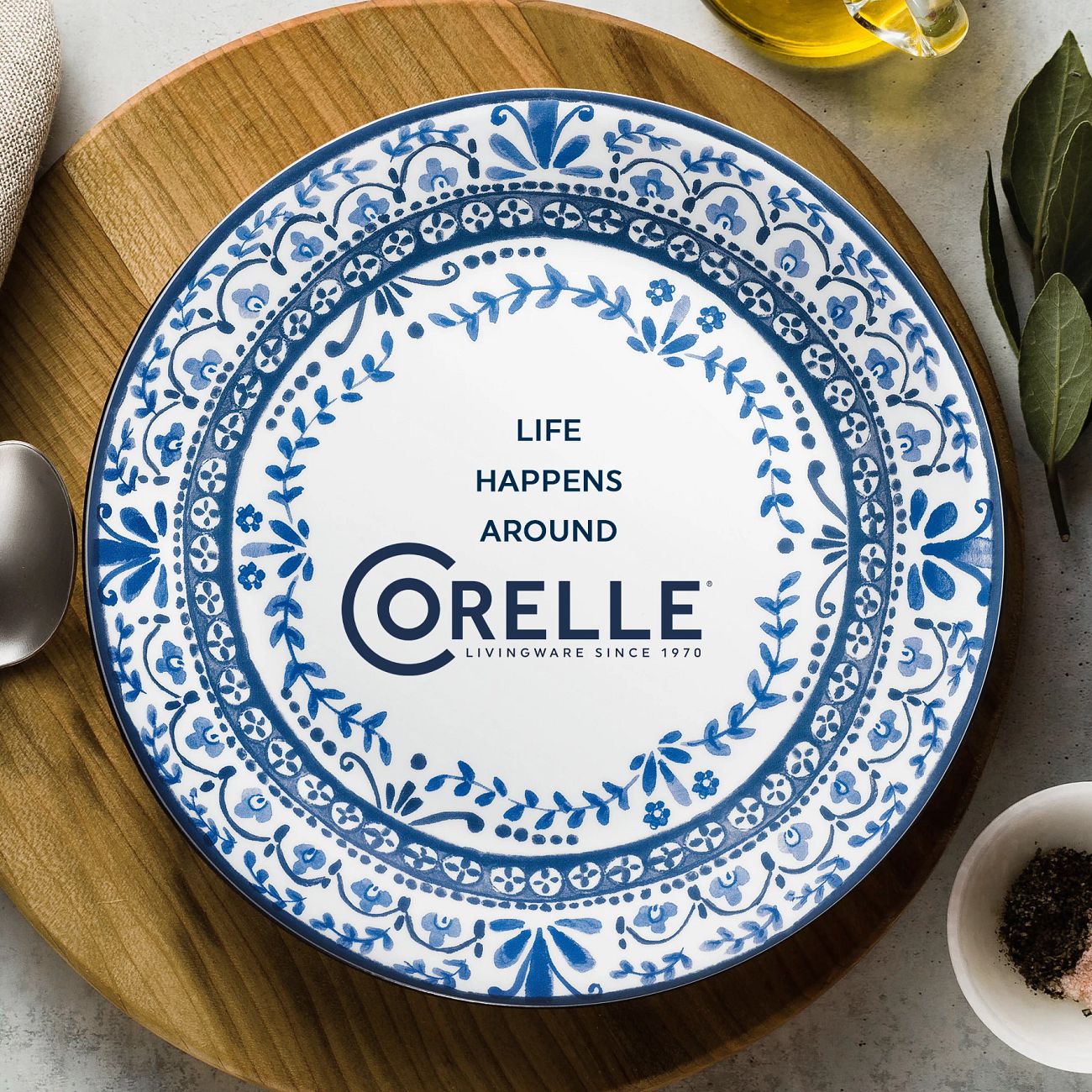 Portofino 12piece Dinnerware Set, Service for 4 Corelle