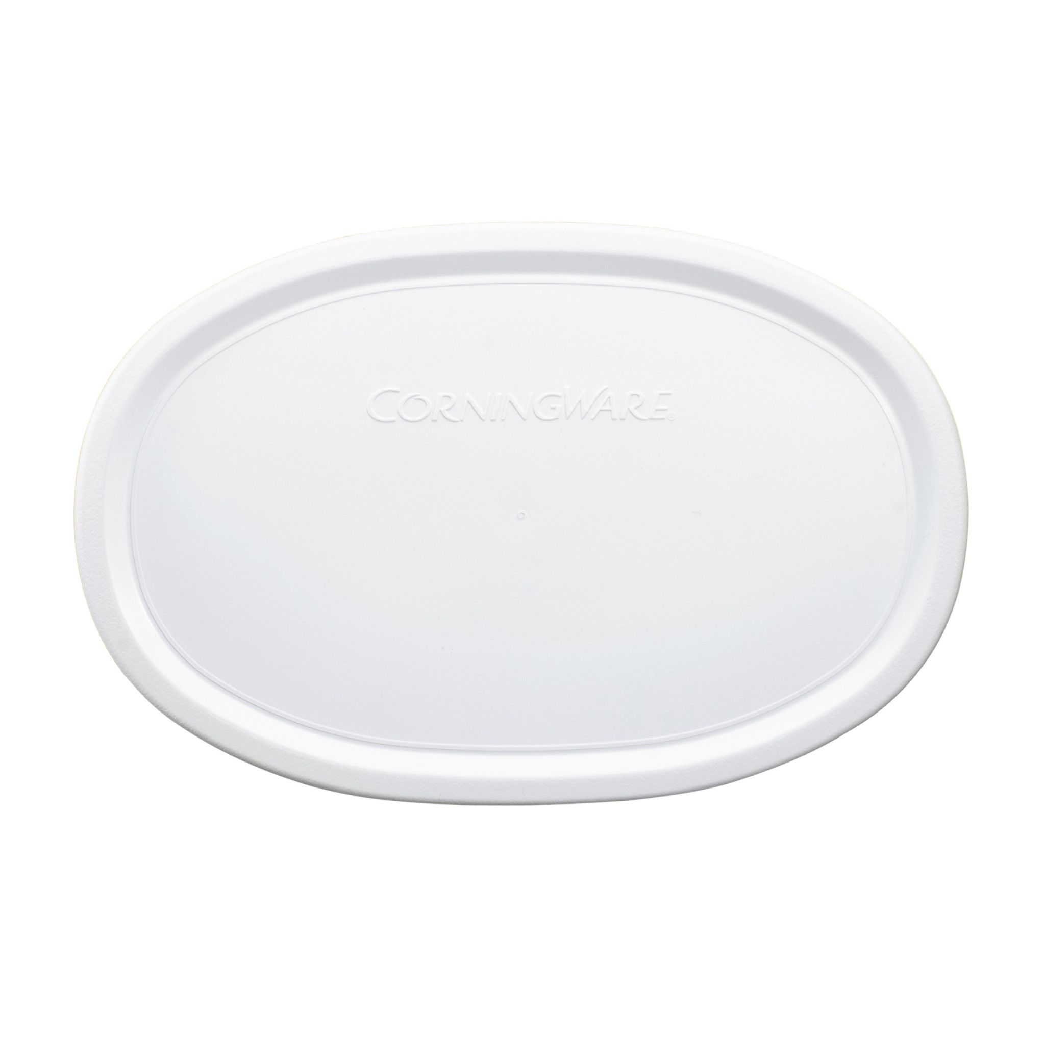 French White Plastic Lid for 23-ounce Baking Dish