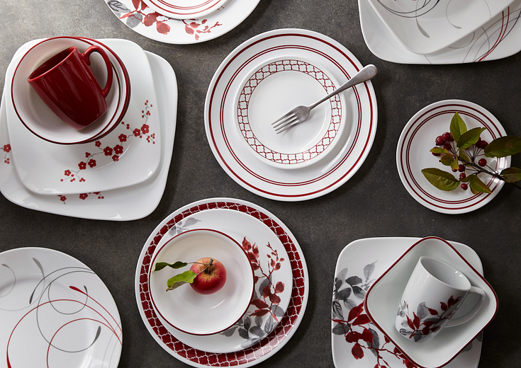 red corelle patterns
