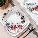 Chelsea Rose 16-piece Dinnerware Set, Service for 4