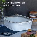French White® QuickHeat 5.7-quart Roaster with Lid