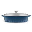 French Navy QuickHeat 5.7-quart Roaster with Lid