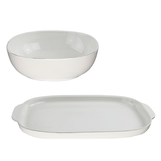 2-piece Serving Set, Powder