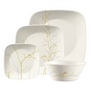 Gilded Woods 4-pc Square Place Setting