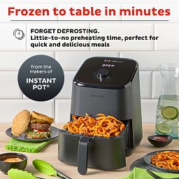 Instant™ Vortex™ Mini 2-quart Air Fryer, Black with text 4 in 1 Functionality